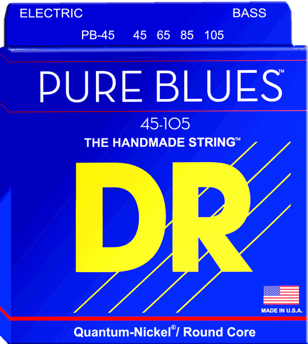 Dr Strings Pure Blues Bajo 4 Cuerdas 45-105