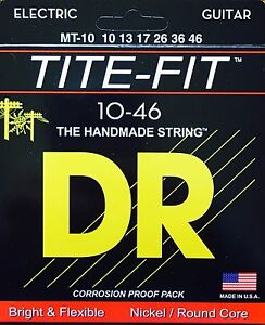 Dr Strings Tite Fit Electrica 10-46