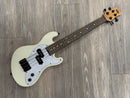 Kala UBass Solid Body 4 Sweet Cream Pearl White