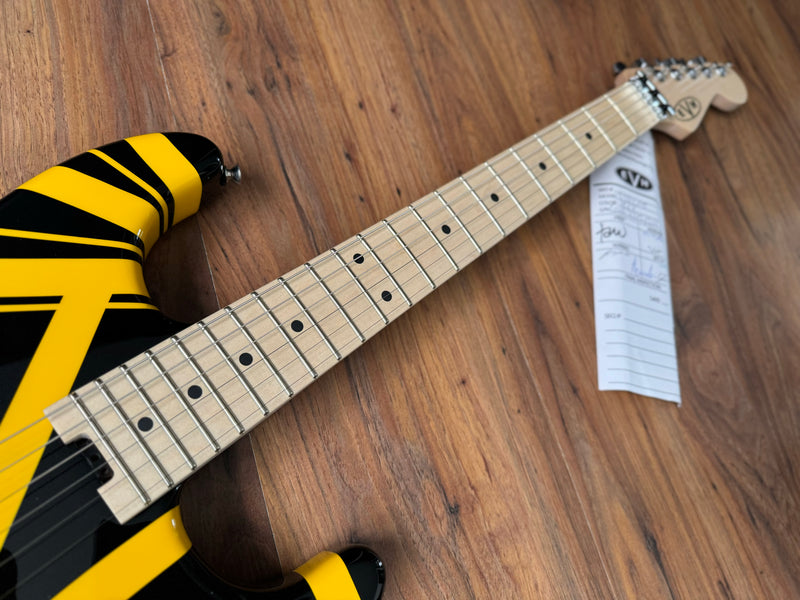 EVH Striped Series Black/Yellow