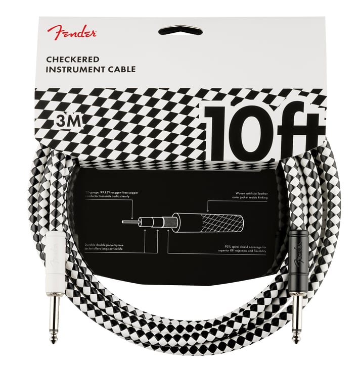 Fender Cable Pro Checkerboard (3m)