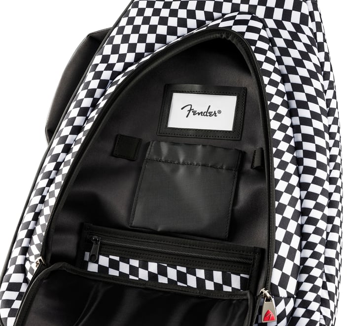 Fender Gig Bag FE620 Wavy Checkerboard Guitarra Eléctrica