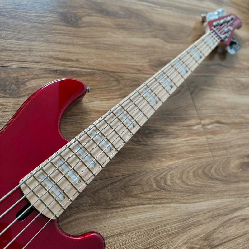 Lakland 5502 Candy Apple Red Custom