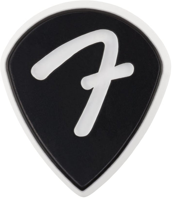 Fender F-Grip Black Picks Pack x3