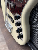 Player II Modified Active Jazz Bass V Olympic Pearl