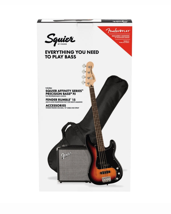 Fender Squier PJ Bass pack Sunburst