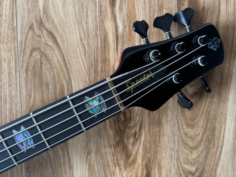 Spector Euro 5 CST Natural Red Burst
