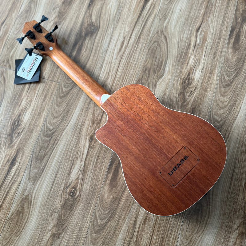 KALA UBASS SCOUT MAHOGANY ACOUSTIC ELECTRIC