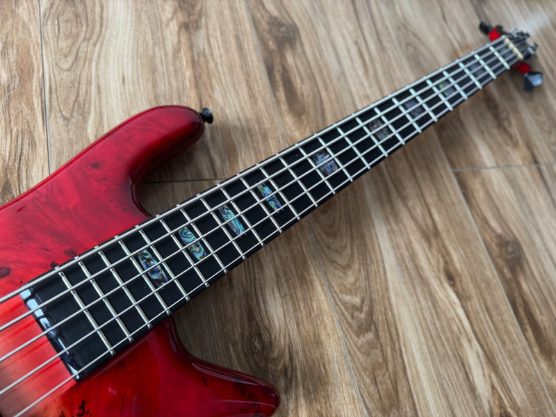 Spector Euro 5 CST Natural Red Burst