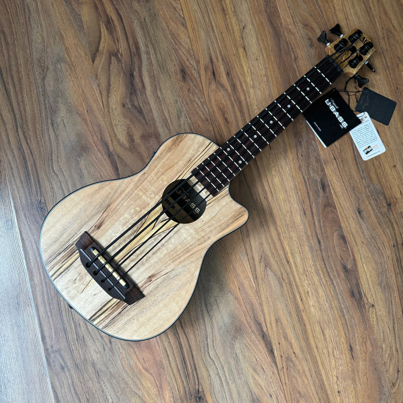 Kala UBass Spalted Maple Electroacústico