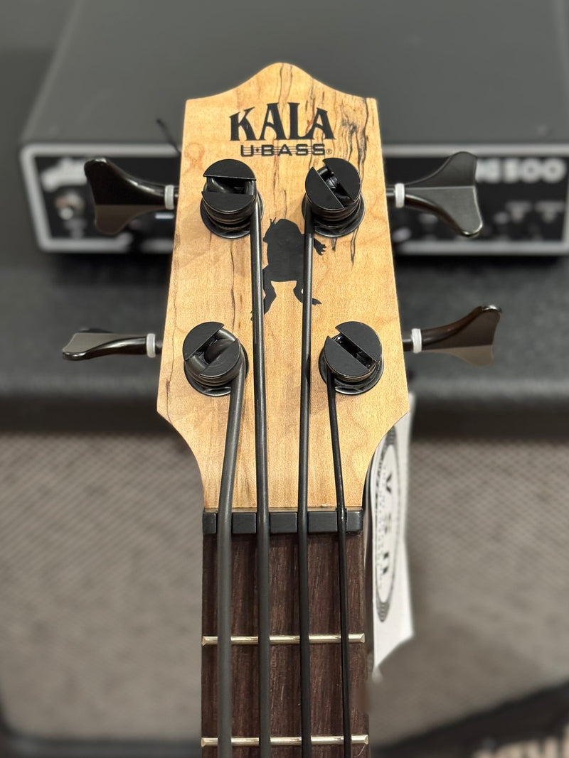 Kala UBass Spalted Maple Electroacústico
