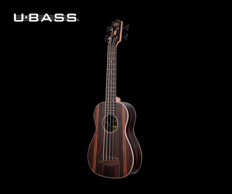 Kala UBass Striped Ebony Electroacústico