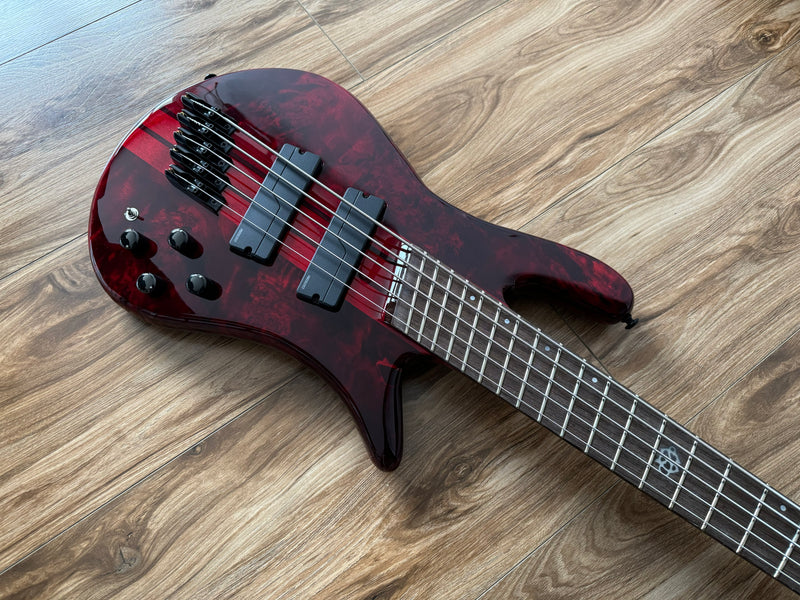 Spector Dimension 5 Inferno Red Gloss