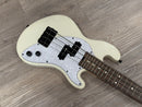 Kala UBass Solid Body 4 Sweet Cream Pearl White