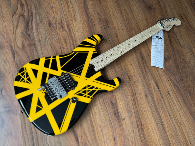 EVH Striped Series Black/Yellow