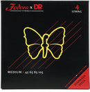 Fodera x DR Strings 45-105 / 4 Cuerdas Acero Inoxidable