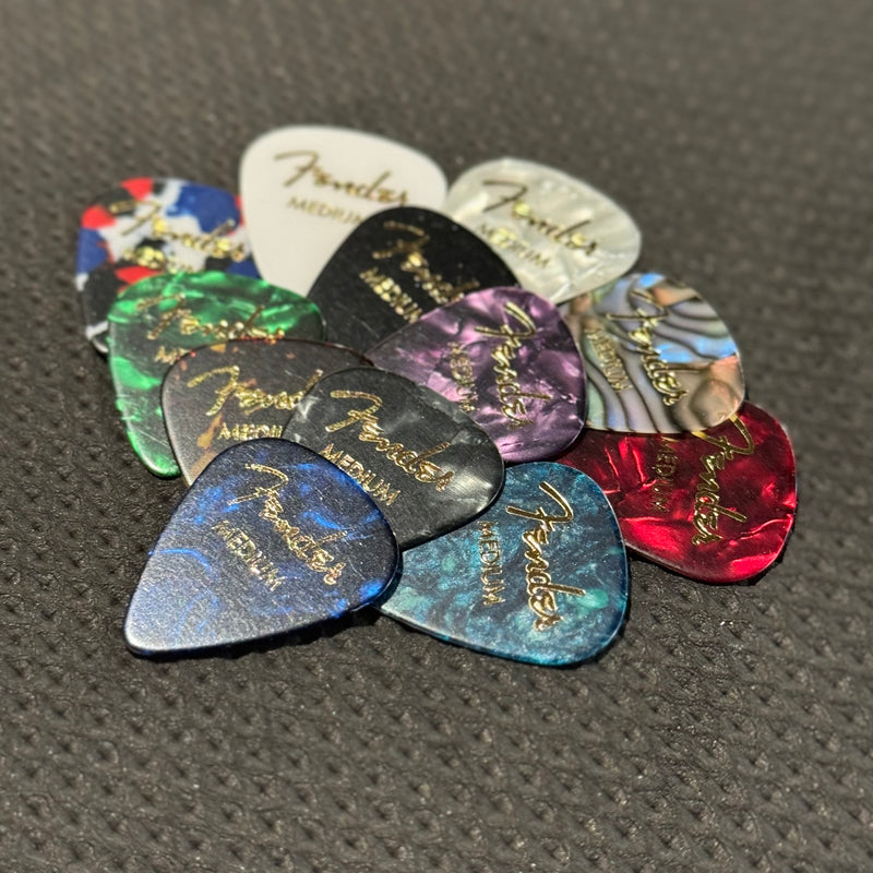 Fender Celluloid Picks Pack x12