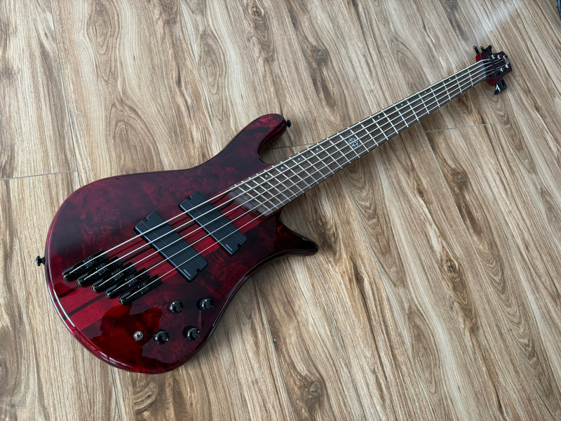 Spector Dimension 5 Inferno Red Gloss