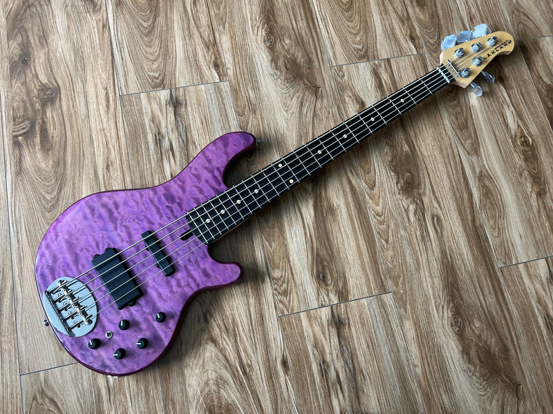 Lakland 5502 Deluxe Purple Ebony
