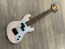 Kala UBass Solid Body 4 Pale Pink Pearl White