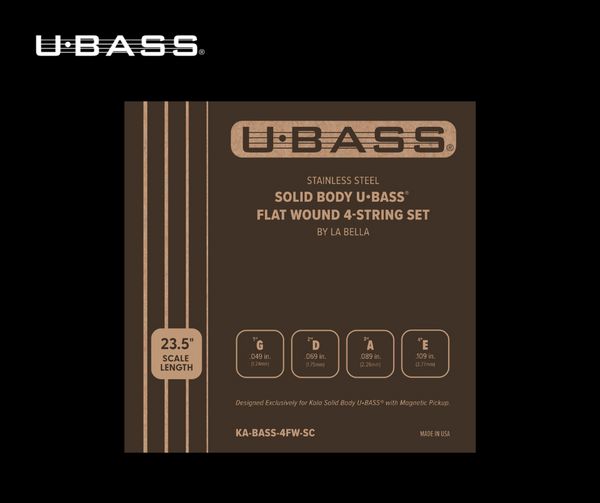 Kala UBass Solid Body Set 4 Cuerdas FlatWound