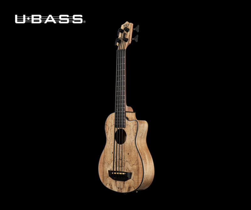 Kala UBass Spalted Maple Electroacústico