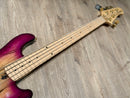 Skyline 55-02 Deluxe Trans Violet Spalted Maple Gold H