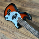 Kala UBass Solid Body 4 Tobacco Burst Fretless