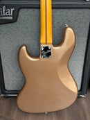 American Professional Classic Jazz Bass Faded Firemist Gold