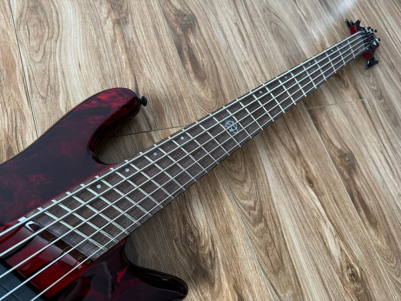 Spector Dimension 5 Inferno Red Gloss