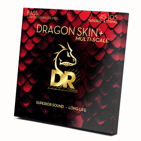 DR Strings Dragon Skin+ 45-105 / 4 Cuerdas Acero Inoxidable