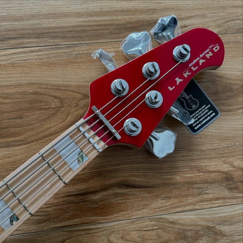 Lakland 5502 Candy Apple Red Custom