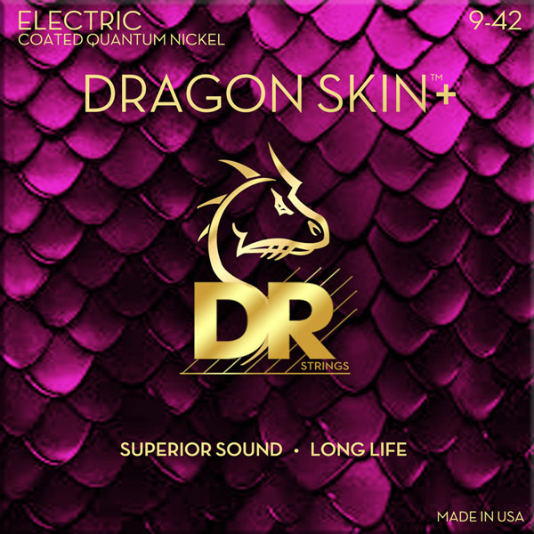 DR Strings Dragon Skin+ 9-42 / Guitarra Eléctrica