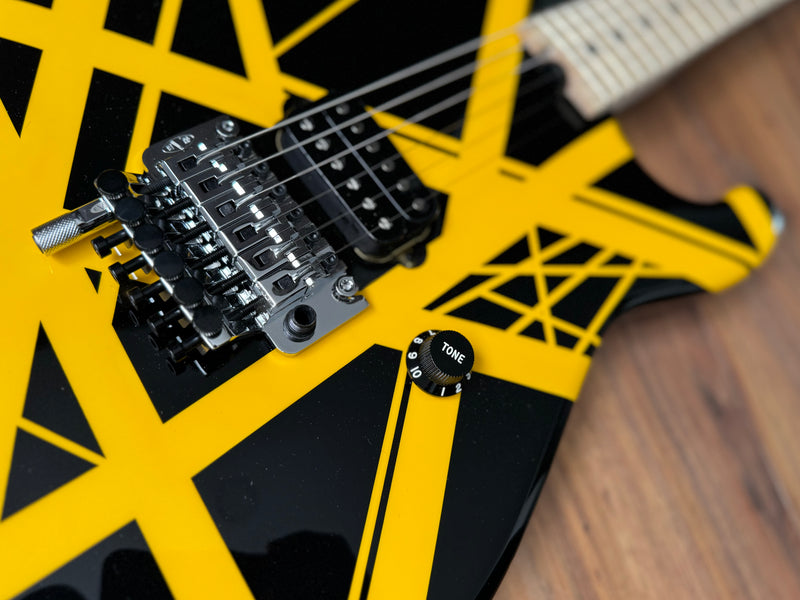 EVH Striped Series Black/Yellow