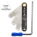 Kit de medida y ajuste de alivio del mástil del alma para guitarras Martin (MN612)