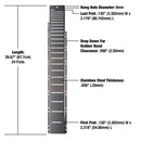 Protector de diapasón para bajo escala 34" (MN805)