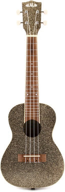 Kala Stardust Gold Sparkle Concert Ukulele