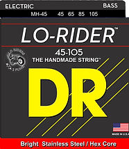 Dr Strings Steel Lo Rider 45-105