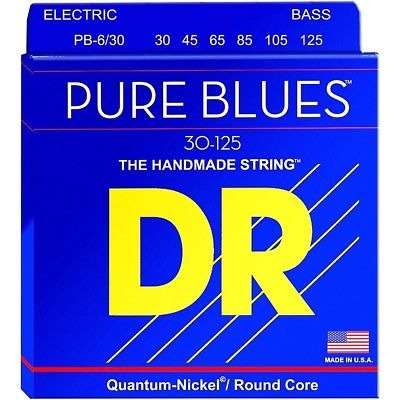 Dr Strings Pure Blues 6 Cuerdas 30-125