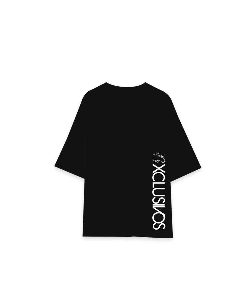 Oversize T-Shirt Black Xclusivos Lateral