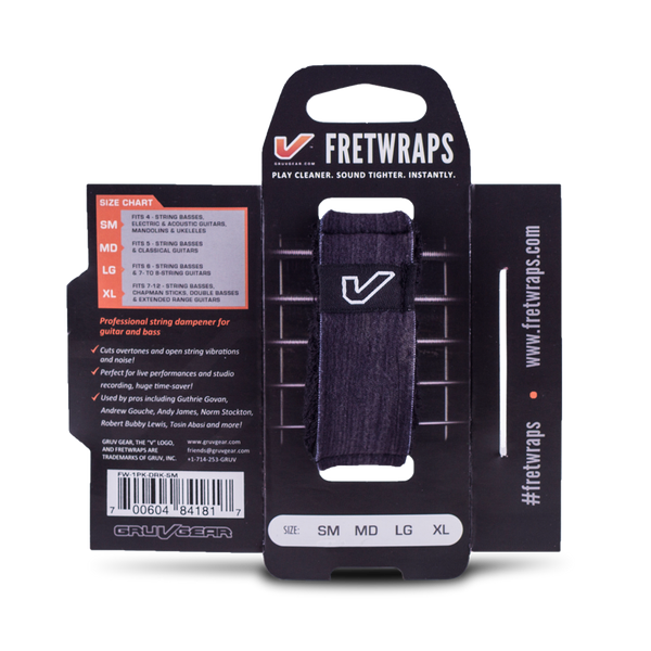 Fretwraps Ebony Sm