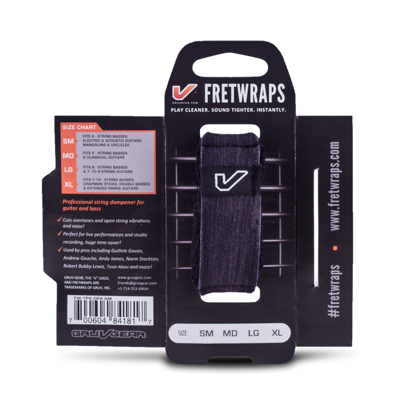 Fretwraps Ebony Sm