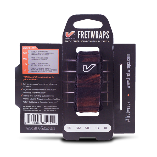 Fretwraps Walnut Sm