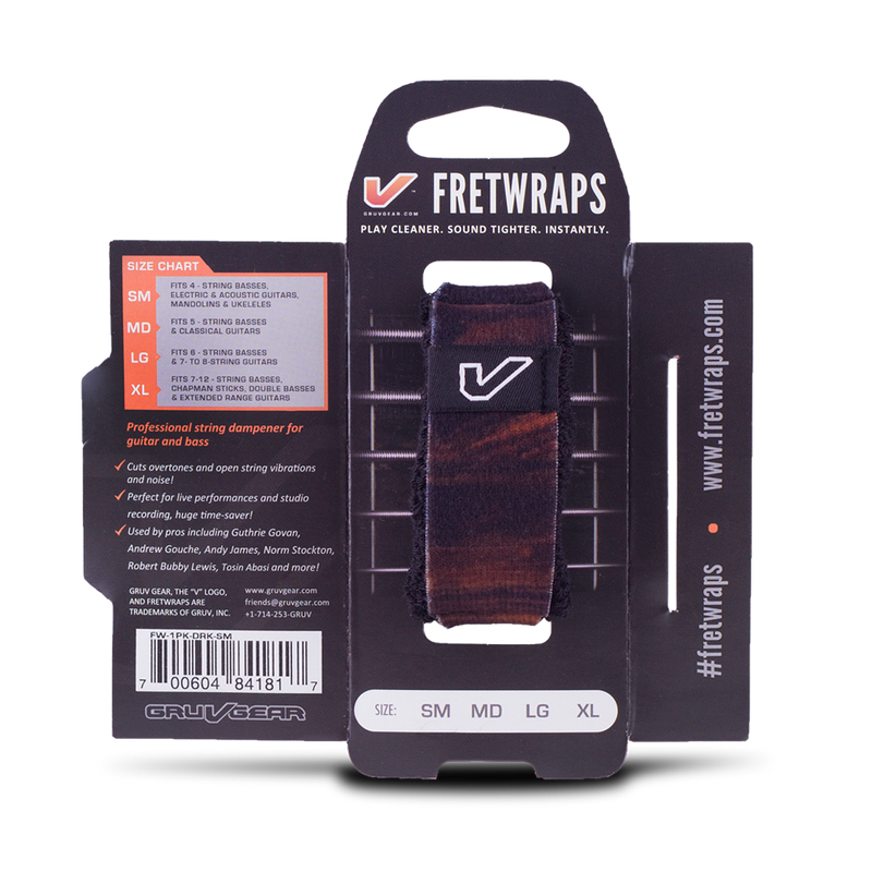 Fretwraps Walnut Sm