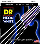 Dr Strings Neon Blancas 5 Cuerdas 45-125