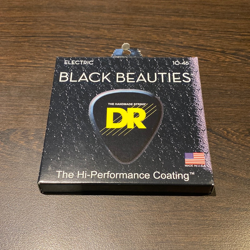 Dr Strings Black Beauties 10-46