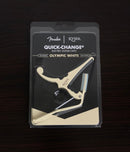 Capotraste De Guitarra Eléctrica Fender Olympic White (KGEFOWA)