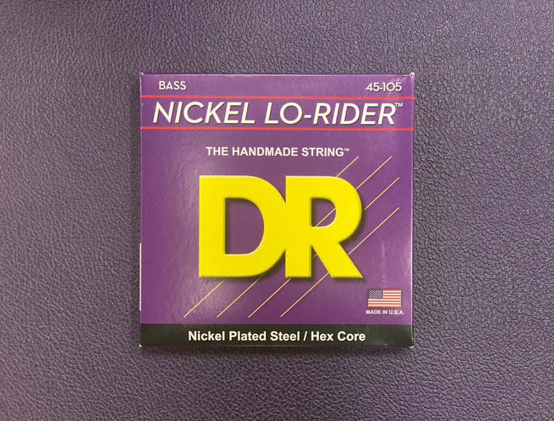 Dr Strings Nickel Lo Rider 45-105 4 Cuerdas
