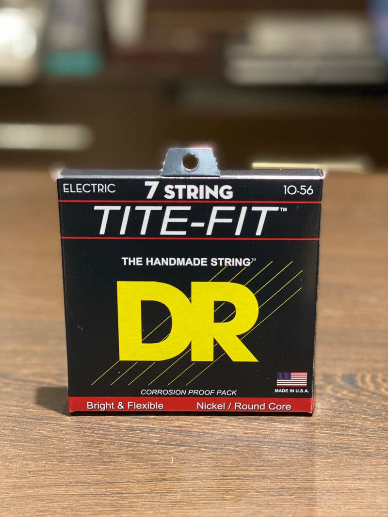 Dr Strings Tite Fit Eléctrica 10-56 7 Cuerdas